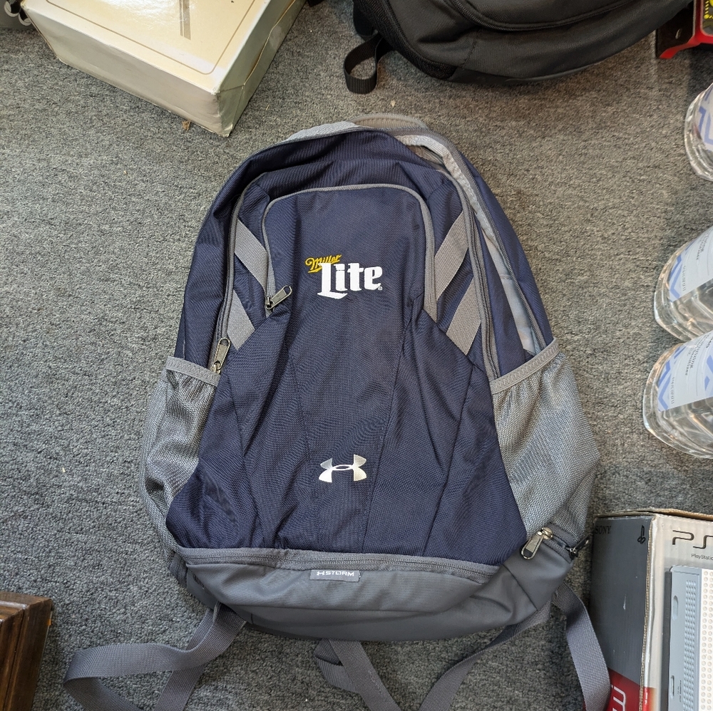 Under Armour XStorm Backpack with Miller Lite logo. Brand new!